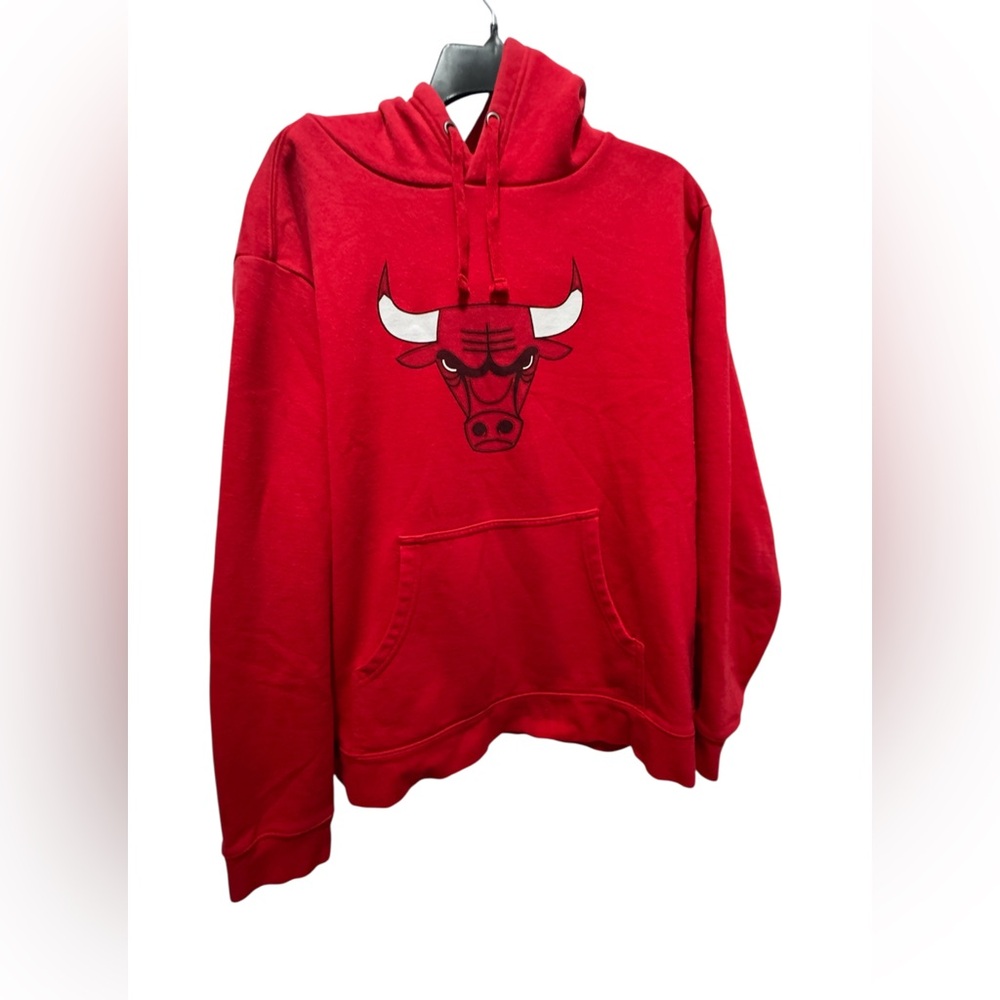 NBA Chicago Bulls Red Sweater Classic Pullover hoodie size large